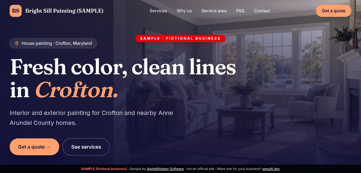 Bright Sill Painting screenshot